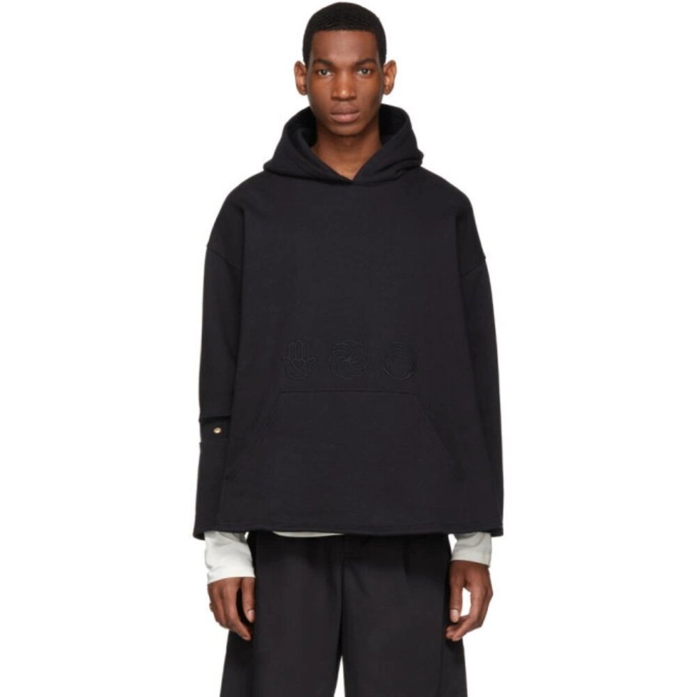 St-Henri X Ssense Black Ritual Hoodie